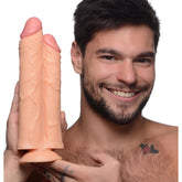 Double Stuffer 10" Double Pecker Dildo - Light